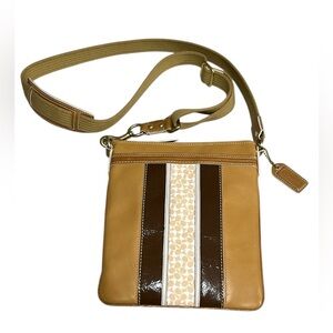 COACH Hampton Leather Crossbody Bag